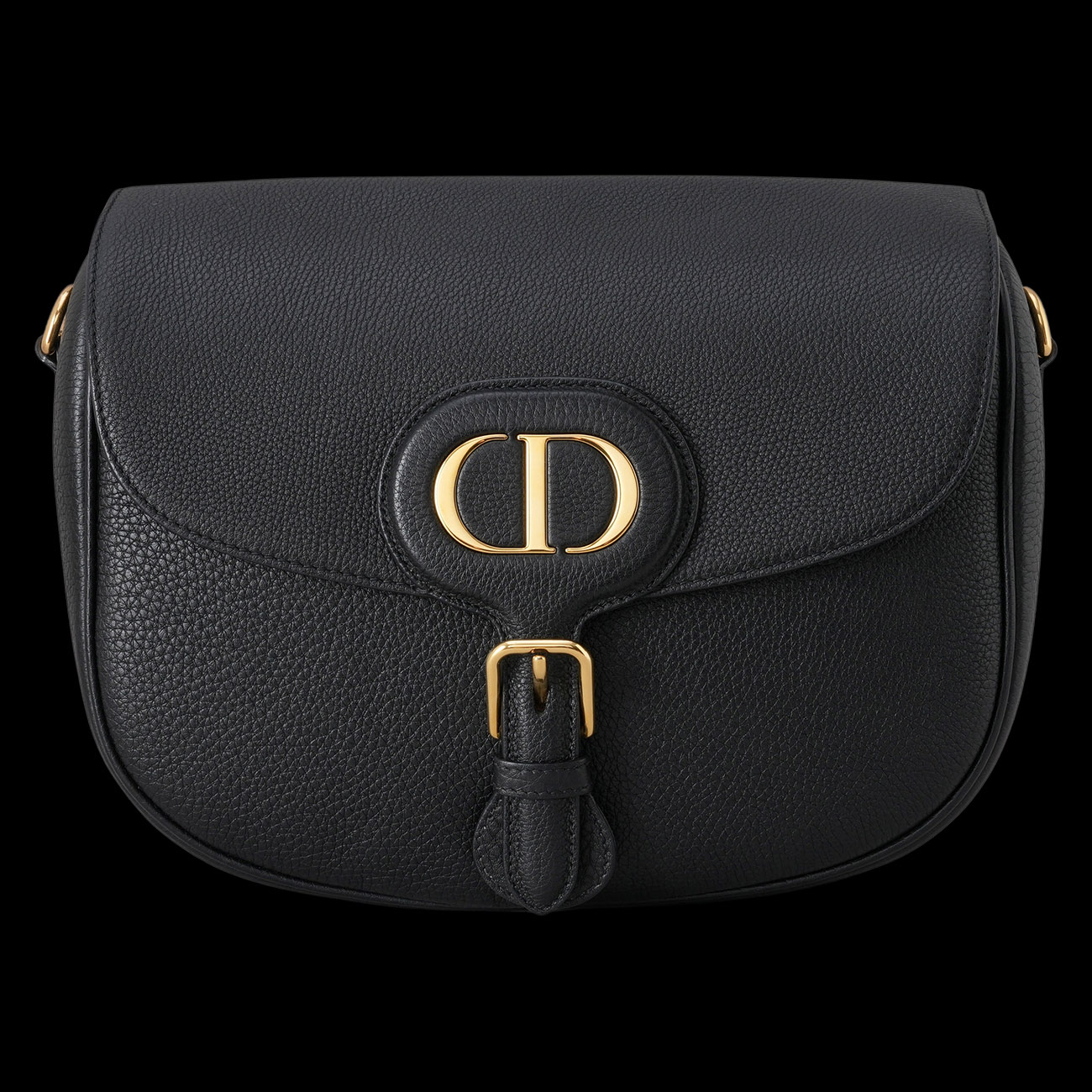 CHRISTIAN DIOR(USED)디올 바비백 라지 블랙 & 자수스트랩